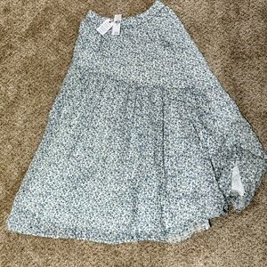 American Eagle Floral Skirt